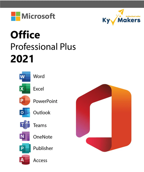 Office 2021 Professional Plus product key - Lifetime Activation, Retail key KEYPROSHOP- Authorized Reseller