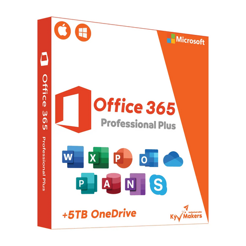 Office 365 Professional Plus - Lifetime Subscription for 5 Devices Keyproshop- Authorized Seller